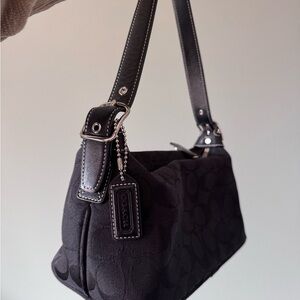 Coach Black Shoulder Bag